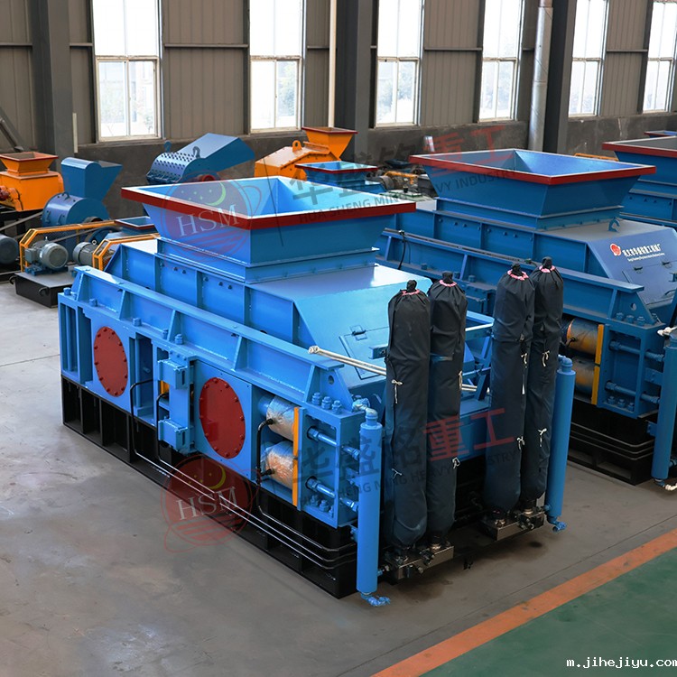 矿渣用600x400小型对辊破碎设备怎么样？